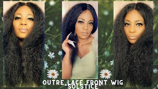 Outre Hd Transparent Lace Front Wig "Solstice"~ She Is Loud, Voluminous, And Busy!! Under