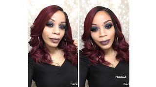 *New* Outre "Melted Hairline" Elora | Lace Front Wig | Left Side Part