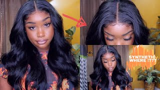 This Is Crazy!! How Is This Synthetic !?  | Outre Melted Hairline Natalia X Samsbeauty.Com