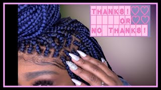Bella Braided Wigs| Blue Box Braided Wig Thanks Or No Thanks Review