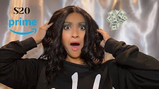 Flop Or Fail Amazon Wig Review!! Ft. N Nayasa Wigs **Short Black Lace Front Wig**