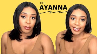 Outre Mytresses 100% Unprocessed Human Hair Hd Lace Front Wig - Ayanna --/Wigtypes.Com
