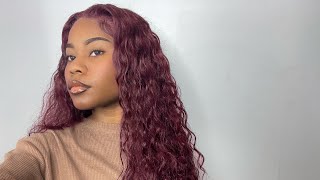 How  Do Dye Your Hair From Black To Burgundy Without Bleaching Ft  Aliqueen Mall