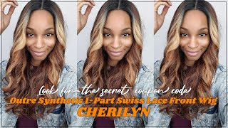 Glamourtress | Outre Synthetic I-Part Swiss Lace Front Wig - Cherilyn
