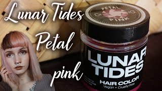 Lunar Tides Hair Dye  Petal Pink  Review