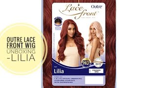 Outre Synthetic Swiss Hd Lace Front Wig - Lilia Unboxing