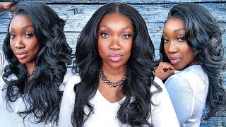 Okay Now!!  Outre Julianne 24 Inch Wig Perfect Hairline 13X6 Lace Front | Miss Khrissy