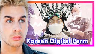 Hairdresser Reacts To Korean Digital Perms