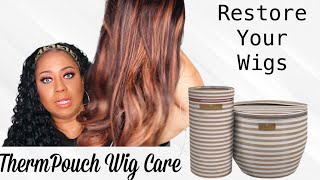 Thermpouch Review | How To Bring Your Wigs Back