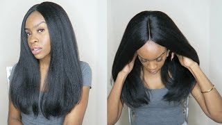 Hair | Jada Kinky Straight Synthetic Wig Under $30 - Outre