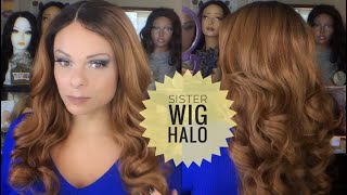 Sister Wigs Halo Wig Review | Large Cap | Divatress.Com