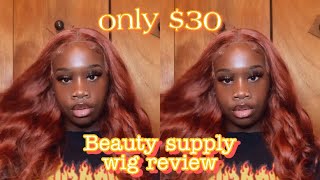 $30 Synthetic Lace Front Wig Review! // Arlena By Outre // Cinnamon Spice