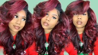 I Can'T Believe This Is A Synthetic Wig! Outre Perfect Hairline Julianne 24'| Sawlife