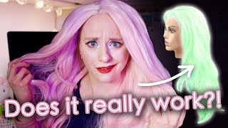 A Glow In The Dark Lacefront Wig?? Weekend Wigs Review | Anyapanda