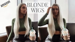Platinum Blonde Amazon Wigs // Review