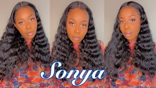 $30 Bomb Crimp Wave Wig Outre Lace Front Hd Lace: Sonya Ft|| Samsbeauty