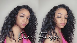 How To Finesse A Half Wig 2020 | Outre Peruvian Half Wig