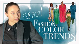Fashion Color Trends Fall 2021 Winter 2022