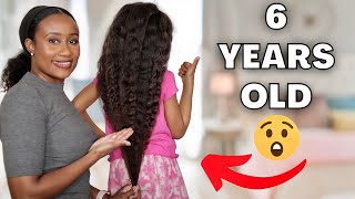 How I Grew My Daughters Hair Long & Healthy | Hair Growth And Anti Breakage Tips