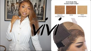Invisi-Scalp: Elliot Highlighted Blonde Lace Wig | Hair Vivi
