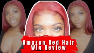 Estelle Wigs | Amazon Red Wig Hair Review