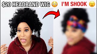 Cheap Headband Wigs Review |  Only $20