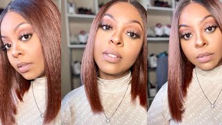 Hit Or Miss ? | Protective Style| Outre Synthetic Hd Lace Front Wig | Annie Bob 12”