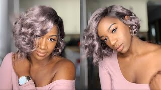 Best Bob Style~Outre Synthetic Wig 5" Swiss Lace Avery Drsmlav