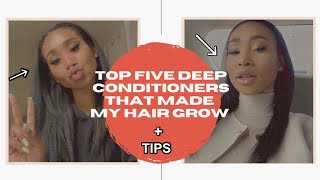 Hair Growth Tips + Top 5 Deep Conditioners + Pictures And Examples #Hairgrowthtips