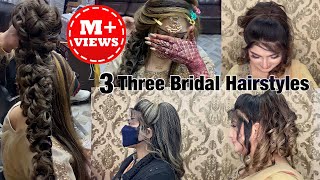 3 Easy Wedding Hair Tutorial | Bridal Hairstyles 2022