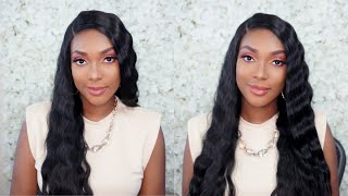 Pretty!! | Outre Synthetic Hd Lace Front Wig - Azalyn 28 | Ft: Deanna Monet  | Ft Outre #Outreazalyn