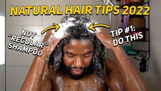 6 Natural Hair "Tips" For 2022