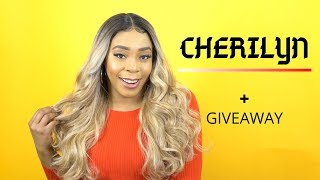 Outre Synthetic I-Part Swiss Lace Front Wig - Cherilyn +Giveaway --/Wigtypes.Com
