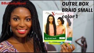 Box Braid Wig Outré X-Pression Color 1-Bbzcoilywool