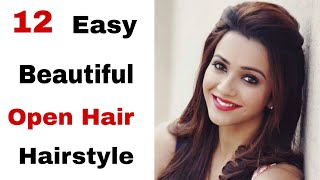12 Best Easy New Open Hairstyle - Beautiful Easy Hairstyle | New Hairstyle For Girls |Hairstyle 2021