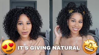 It'S Giving Natural Hair Realness  | Invisible Knot Method | Deep Wave Crochet | Toyotress