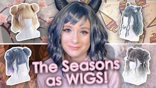 Unzzy "Season Wigs" Collection Try-On/Review | Anyapanda