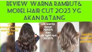 Trend Model Rambut Wanita 2021/2022/2023//Trend Gaya   Hair Color 2021//Asia/Eropa.