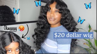 $20 Dollar Wig! Janet Collection Swiss Lace | Affordable Wig Series // Episode 1
