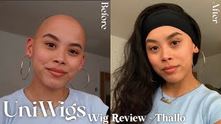 Uniwigs Review | “Thallo” Headband Human Hair Wig
