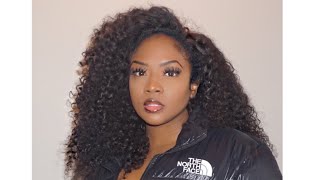 Ayiyihair 22 Inch Deep Curly Lace Closure Wig Review