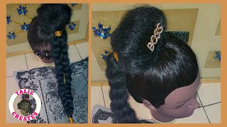 New High Top Ponytail Hairstyle Tutorial With Rubber Bands For 2022 | How To