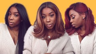 New $30 Synthetic Slayer! | Outre Neesha | 201 & 203 | Realistic Natural Blowout Wig | Ebonyline