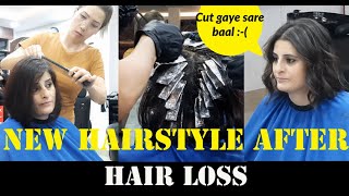 Hair Cut New Style|Streaks Hair Color Highligts|Long 2 Blunt Cut|Best Haircut Ever4 Every Girl 2021❤