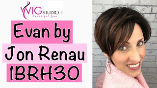 Jon Renau Evan Wig Review | 1Brh30 | Brunette Wig Place