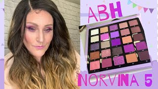 Better Late Than Never|Abh Norvina Pro Pigment Vol 5 Palette|Review & Look|Purple Lover'S Dream