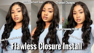 Chit Chat: Flawless 4X4 Body Wave Closure Wig + 2022 Goals And Growth | Beauty Forever Hair