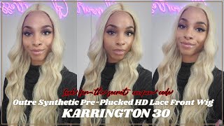 Glamourtress | Outre Synthetic Pre-Plucked Hd Lace Front Wig - Karrington 30