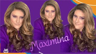 Not Cheap|Outre 360 Maximina Wig Review|Human Hair Blend|13X6|Drst2/Chocolate Caramel|Elevatestyles