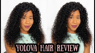 Trying Yolova Hair For The 1St Time | Beginner Friendly Wig Install & Review | Gabrielle Ishell
